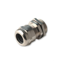 PG11 Cable Gland With Locknut, Nickel Plated Brass, IP68